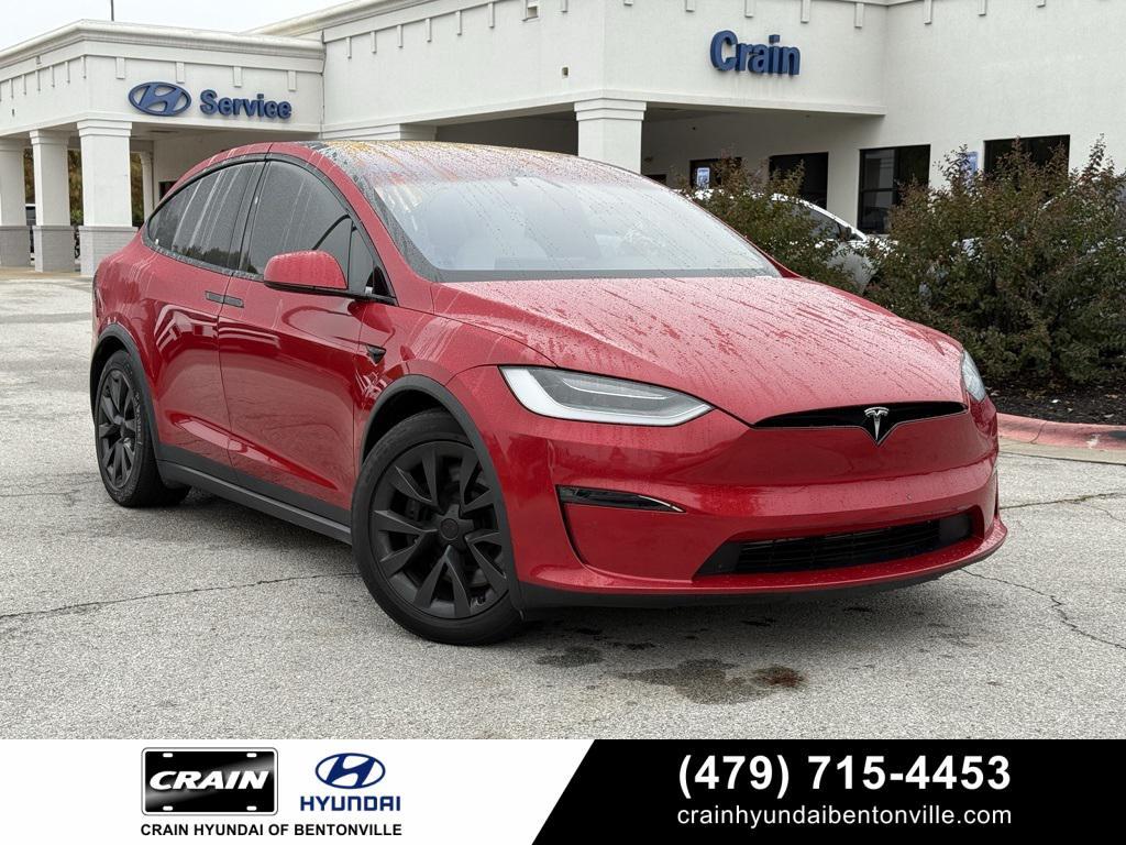 used 2022 Tesla Model X car, priced at $45,295