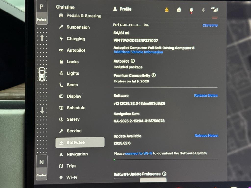 used 2022 Tesla Model X car, priced at $45,295