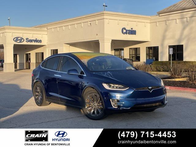 used 2018 Tesla Model X car, priced at $36,000