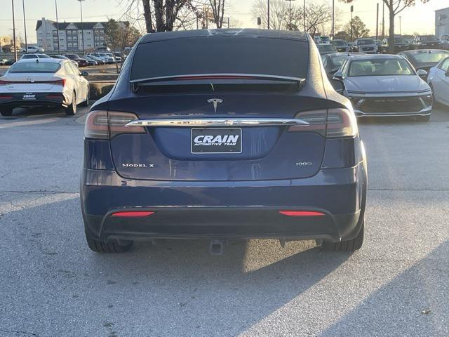 used 2018 Tesla Model X car, priced at $36,000