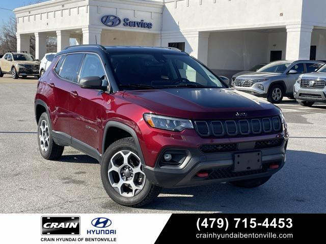 used 2022 Jeep Compass car, priced at $23,000