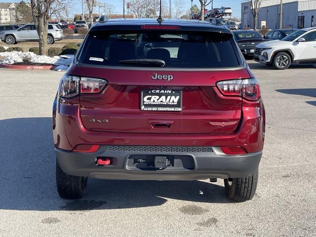 used 2022 Jeep Compass car, priced at $22,500