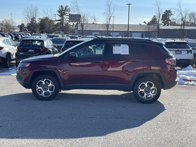 used 2022 Jeep Compass car, priced at $22,500