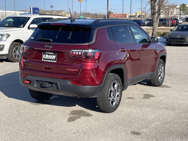 used 2022 Jeep Compass car, priced at $22,500