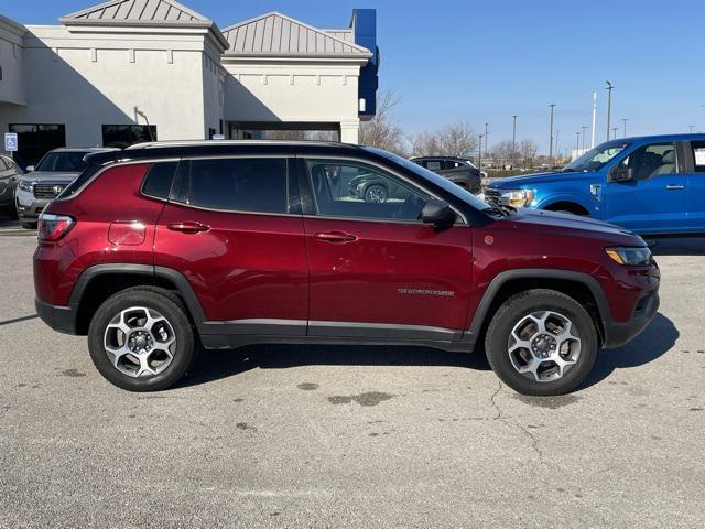 used 2022 Jeep Compass car, priced at $22,500