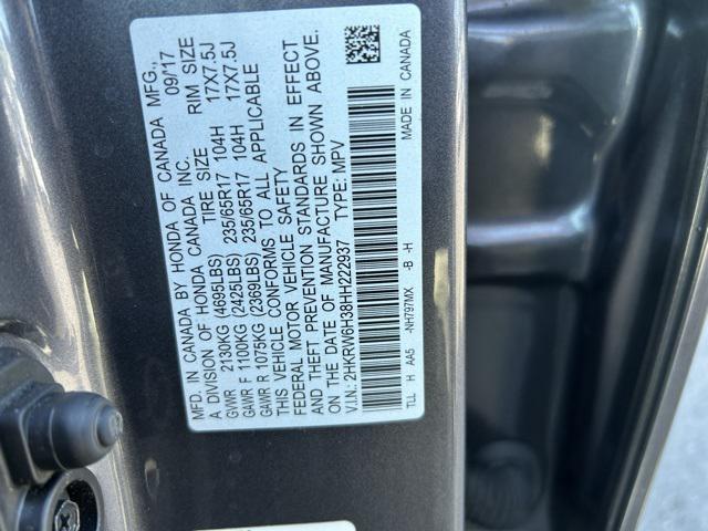 used 2017 Honda CR-V car, priced at $19,642