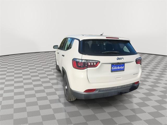used 2021 Jeep Compass car, priced at $19,255