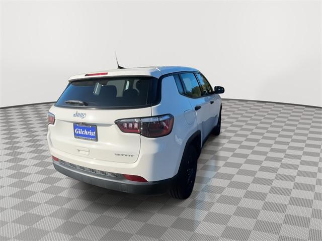 used 2021 Jeep Compass car, priced at $19,255