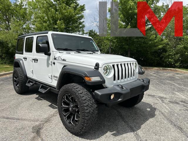 used 2020 Jeep Wrangler Unlimited car, priced at $26,977