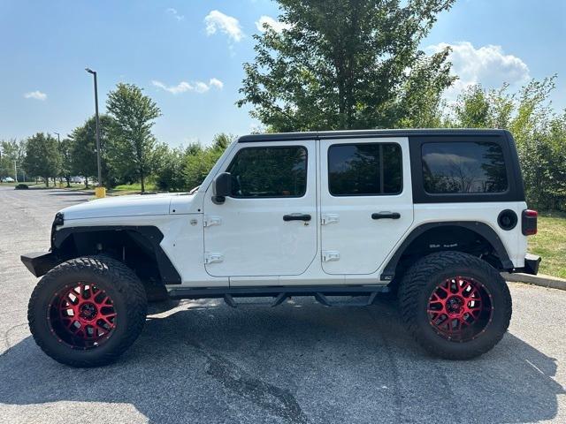 used 2018 Jeep Wrangler Unlimited car, priced at $28,576