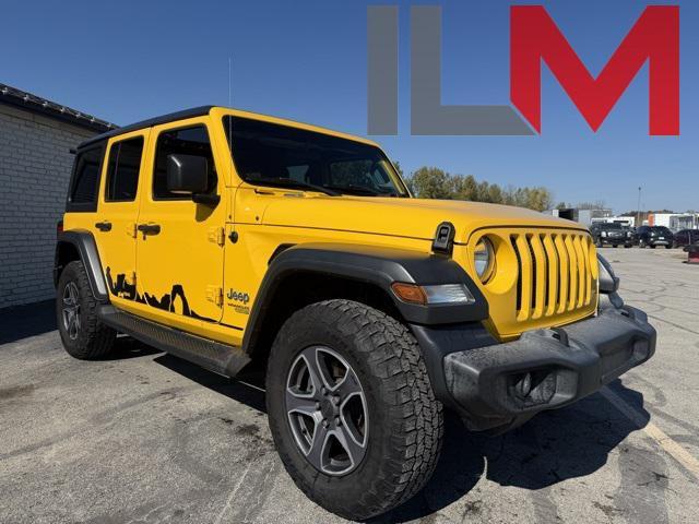 used 2018 Jeep Wrangler Unlimited car, priced at $15,476