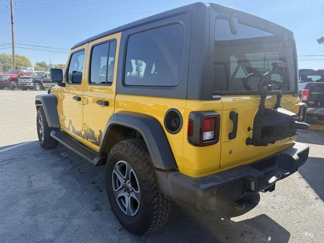 used 2018 Jeep Wrangler Unlimited car, priced at $14,476