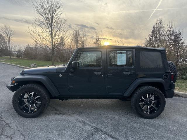 used 2016 Jeep Wrangler Unlimited car, priced at $15,476