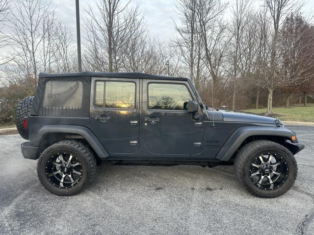 used 2016 Jeep Wrangler Unlimited car, priced at $15,476