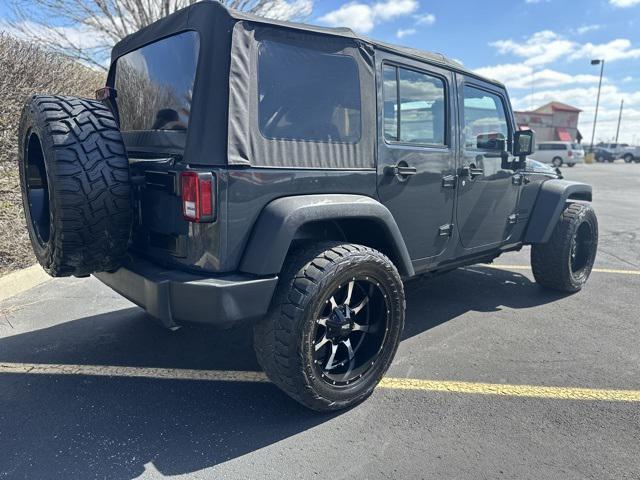 used 2016 Jeep Wrangler Unlimited car, priced at $16,876