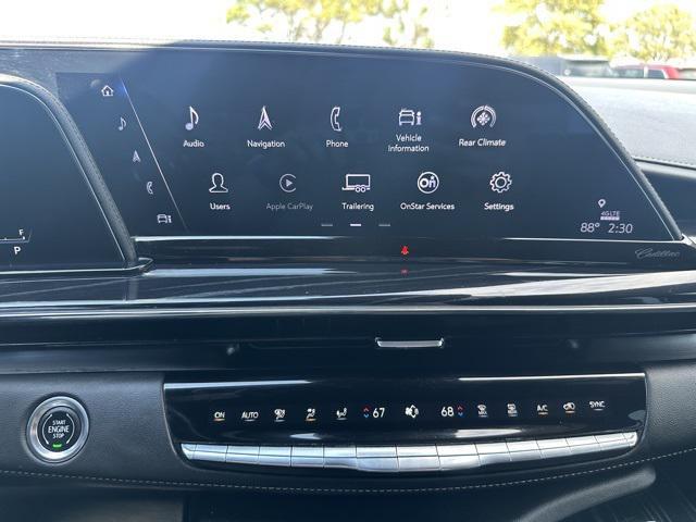 used 2023 Cadillac Escalade car, priced at $71,109