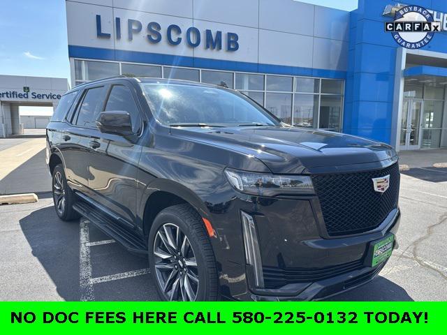 used 2023 Cadillac Escalade car, priced at $71,109