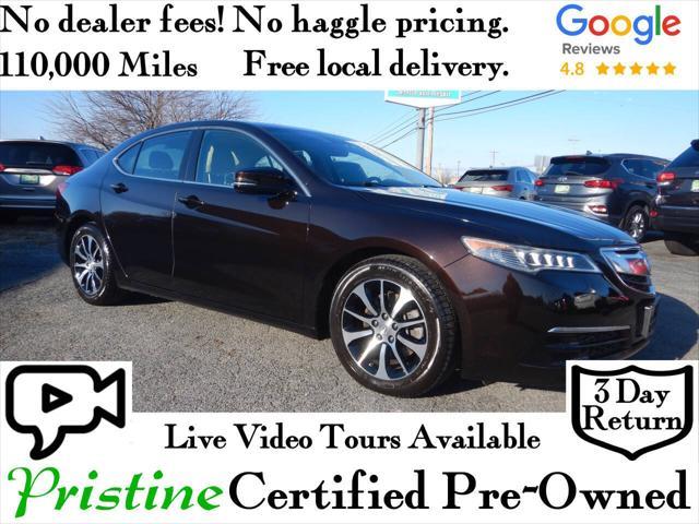 used 2015 Acura TLX car, priced at $12,495