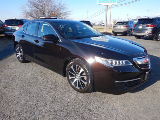 used 2015 Acura TLX car, priced at $12,495