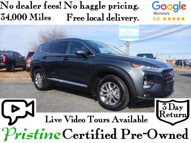 used 2020 Hyundai Santa Fe car, priced at $19,999