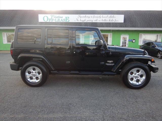 used 2015 Jeep Wrangler Unlimited car, priced at $20,999