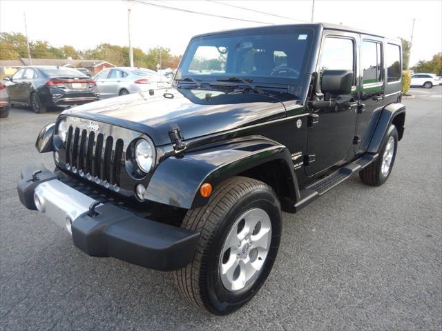 used 2015 Jeep Wrangler Unlimited car, priced at $20,999