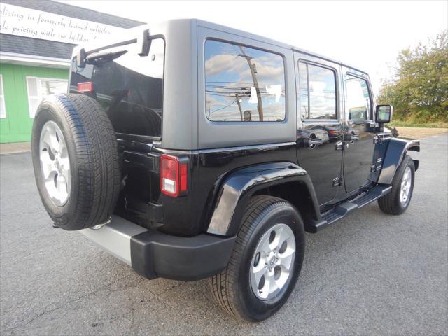 used 2015 Jeep Wrangler Unlimited car, priced at $20,999