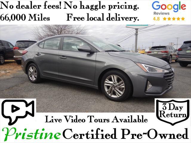 used 2019 Hyundai Elantra car, priced at $14,599