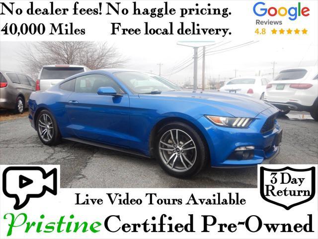 used 2017 Ford Mustang car, priced at $18,499