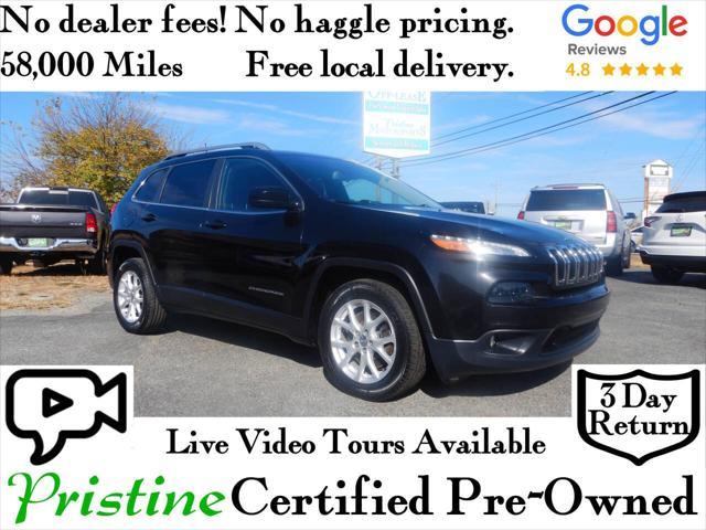 used 2016 Jeep Cherokee car, priced at $13,499