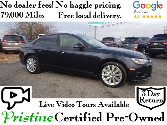 used 2017 Audi A4 car, priced at $14,999