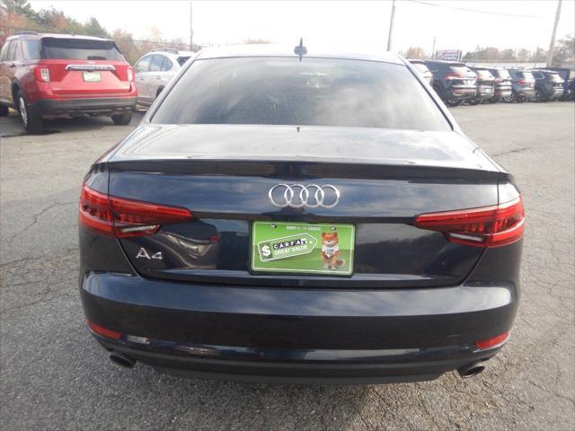 used 2017 Audi A4 car, priced at $14,999