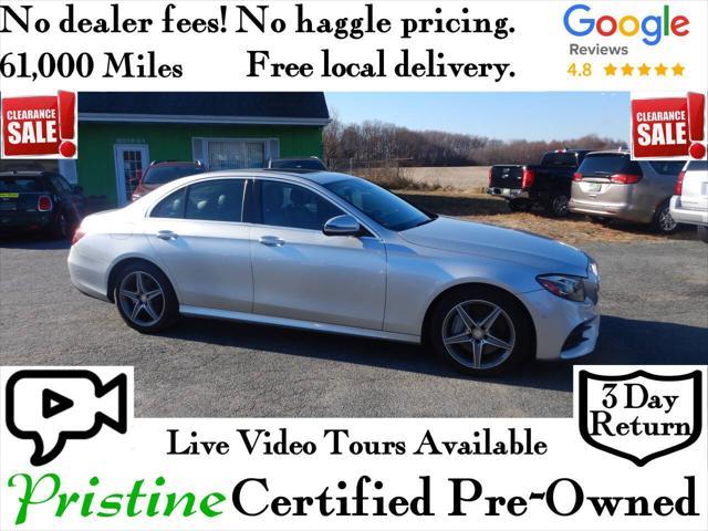 used 2017 Mercedes-Benz E-Class car, priced at $18,999