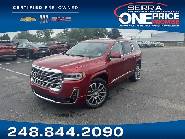 used 2023 GMC Acadia car, priced at $37,989