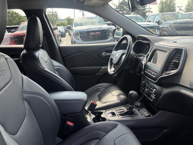 used 2021 Jeep Cherokee car, priced at $21,748