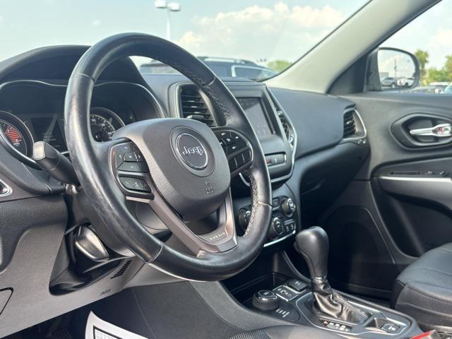 used 2021 Jeep Cherokee car, priced at $21,748