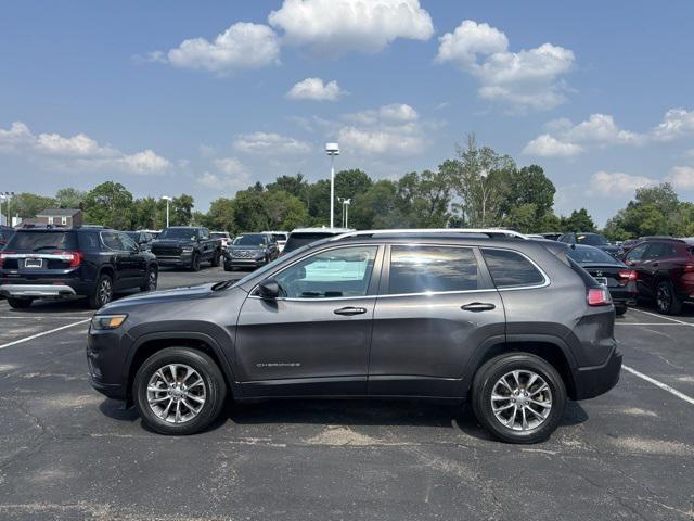 used 2021 Jeep Cherokee car, priced at $21,748