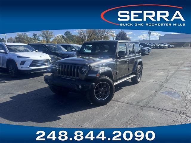 used 2021 Jeep Wrangler Unlimited car, priced at $24,498