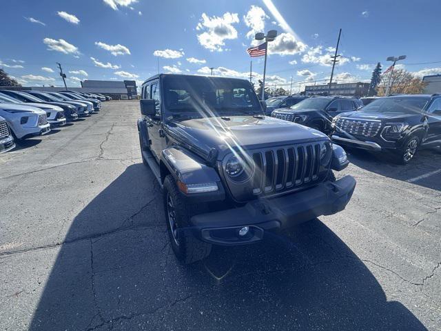 used 2021 Jeep Wrangler Unlimited car, priced at $24,498