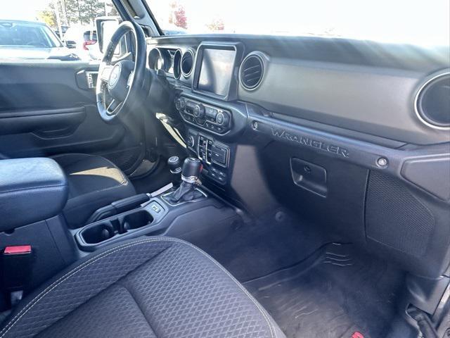 used 2021 Jeep Wrangler Unlimited car, priced at $24,498
