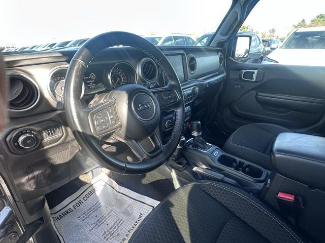used 2021 Jeep Wrangler Unlimited car, priced at $24,498