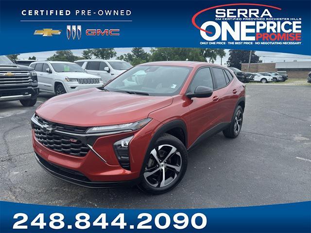 used 2024 Chevrolet Trax car, priced at $19,898