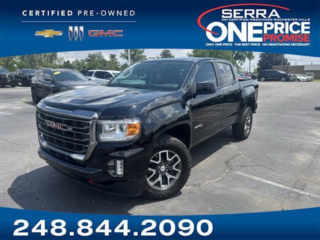 used 2022 GMC Canyon car, priced at $32,589