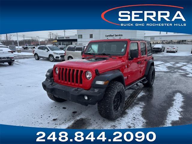 used 2019 Jeep Wrangler Unlimited car, priced at $25,989