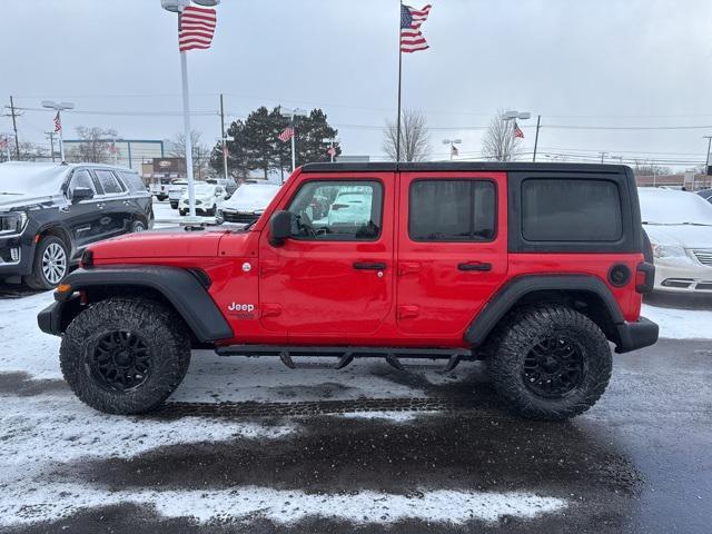 used 2019 Jeep Wrangler Unlimited car, priced at $25,989