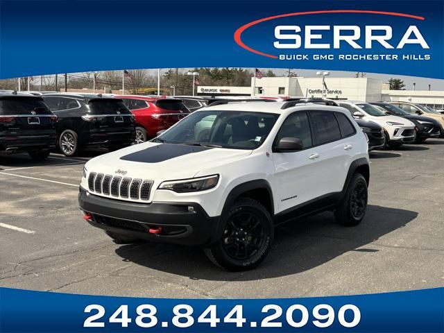 used 2021 Jeep Cherokee car, priced at $25,949