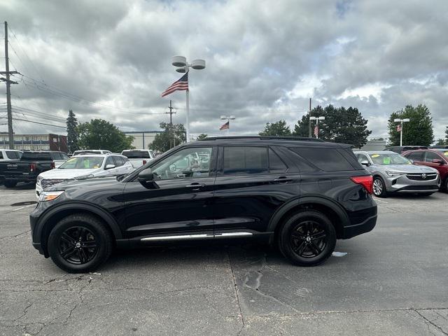 used 2022 Ford Explorer car, priced at $26,498