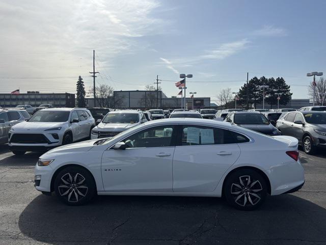 used 2022 Chevrolet Malibu car, priced at $18,989