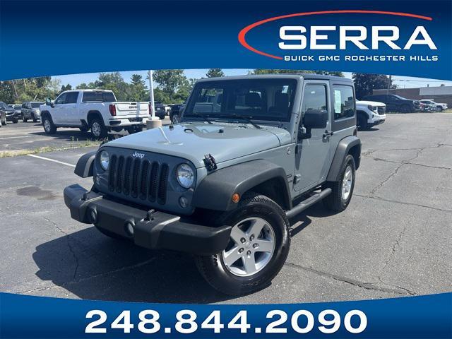 used 2015 Jeep Wrangler car, priced at $13,498