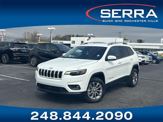 used 2021 Jeep Cherokee car, priced at $24,382